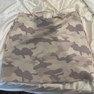 camo skirt